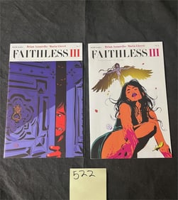 Faithless III #4 & 5 Comic Books