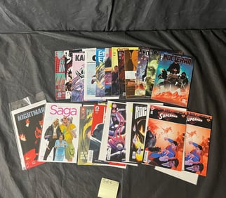 Mix of Modern Comics w/ Nocterra & Superman
