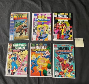 Mix of Copper Age Marvel Special Issue Comic Books