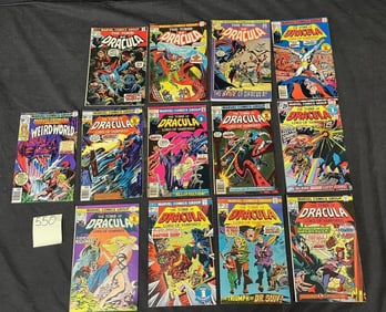 Dracula Marvel Bronze Age Horror Comics +
