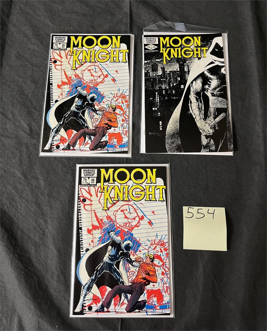 Moon Knight Marvel 1st Series Comics (1 of 2)