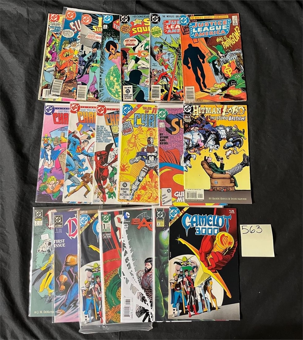 Mix of DC Bronze & Copper Age Comic Books (1 of 1)