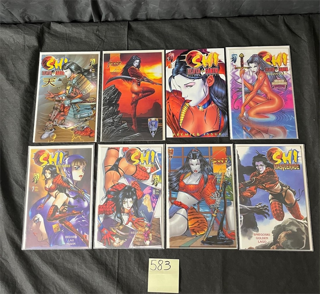 Mix of Shi Crusade Comic Book Bill Tucci Art (1 of 1)