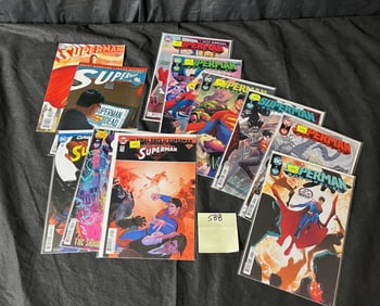 Mix of Superman Modern Age DC Comic Books