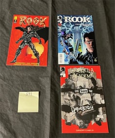 Rook & Umbrella Academy Comic Books
