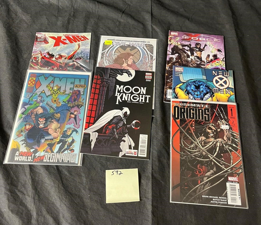 Mix of Marvel Comic Books w/ Variant Covers (1 of 1)