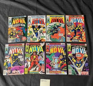Nova Marvel Bronze Age Comic Lot w/#25 Last Issue