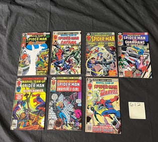 Marvel Team Up Bronze Age Comic Books w/Spider-man