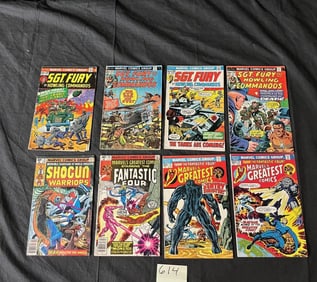 Marvel Bronze Age Comics w/ Sgt Fury