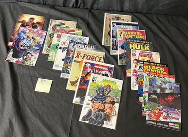 Mix of Marvel Comic Books w/Marvel Knights