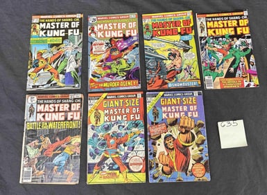 Master of Kung Fun Marvel Bronze Age Comic Books