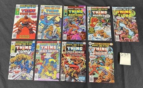 Marvel Two-in One Feat. Thing Marvel Comic Books