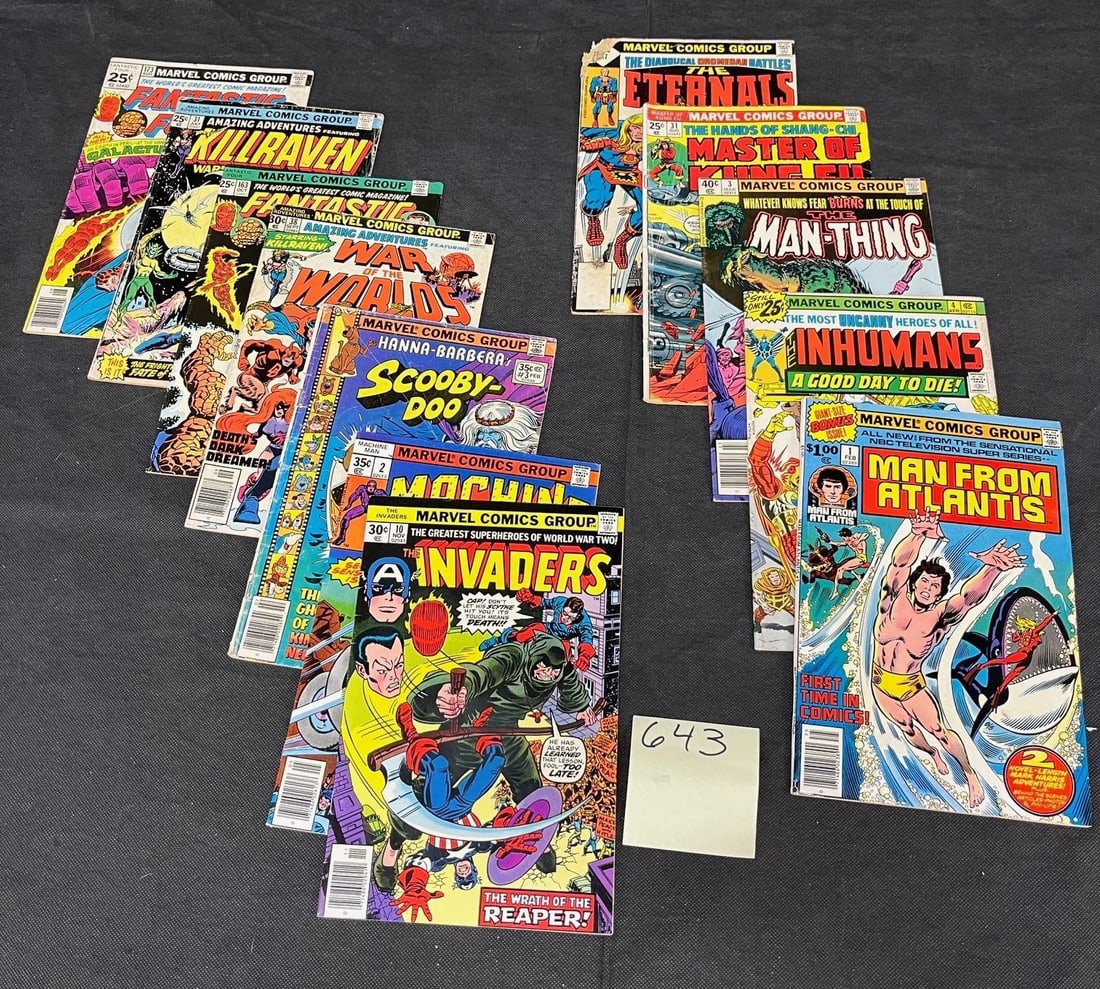 Bronze Age Marvel Comics Lot w/Fantastic Four (1 of 1)