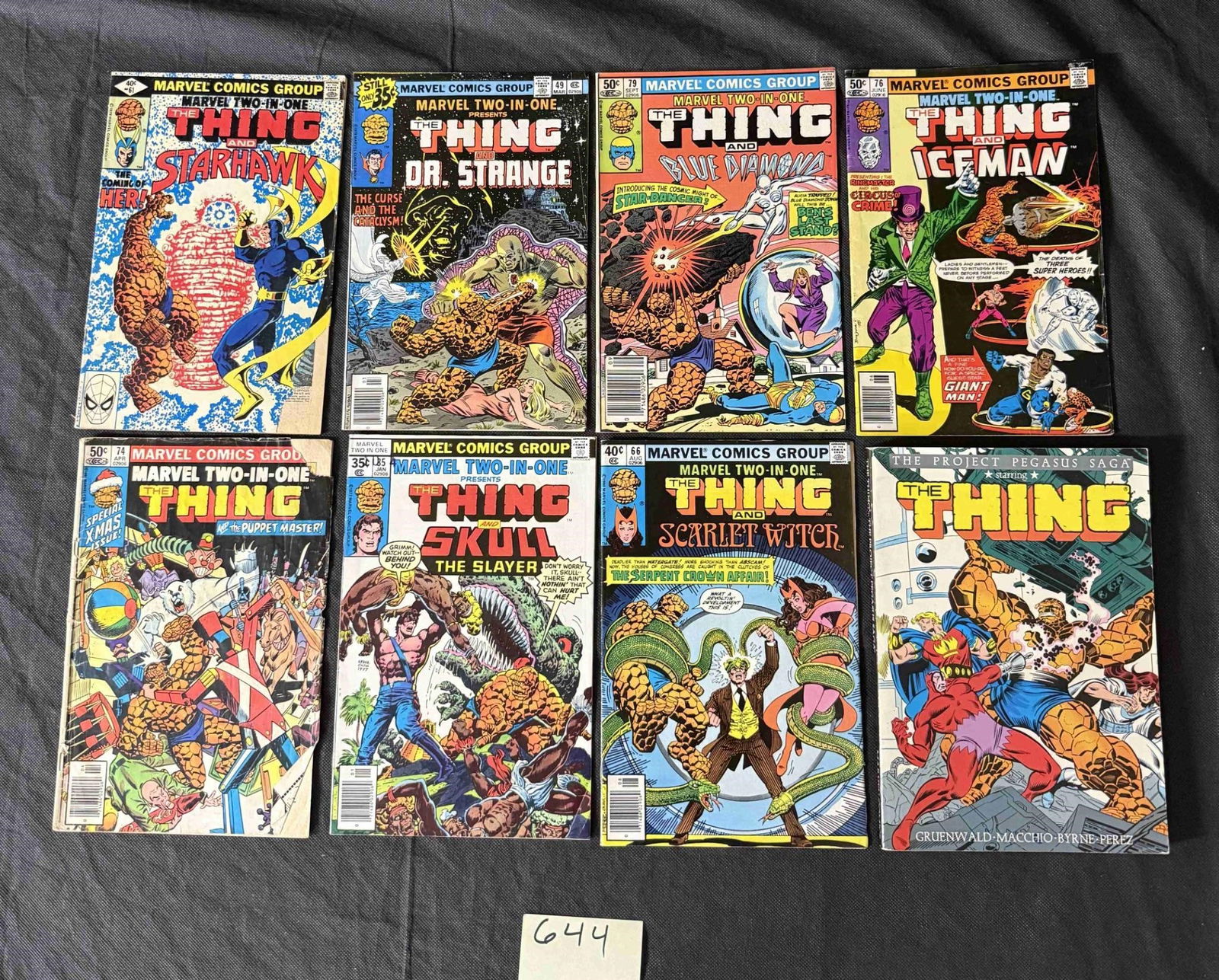 Marvel Two in One Feat Thing Comics w/1st Her (1 of 2)