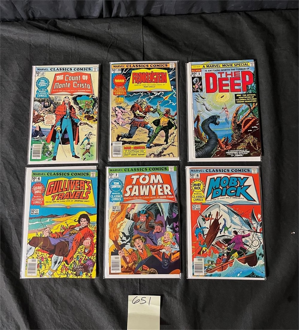 Marvel Classic Comics Bronze Age Lot (1 of 2)
