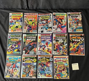 Marvel Team Up Feat. Spider-man Bronze Age Lot