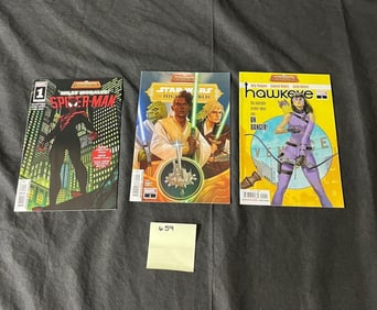 Miles Morales, Star Wars, Hawkeye #1 Halloween Ed.