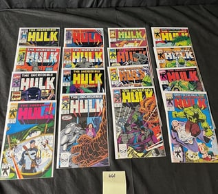 Hulk 1st Series Marvel Copper Age Comic Books