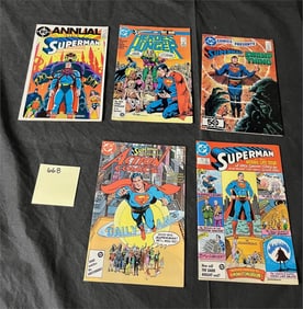 Superman DC Bronze Age Comics w/Keys