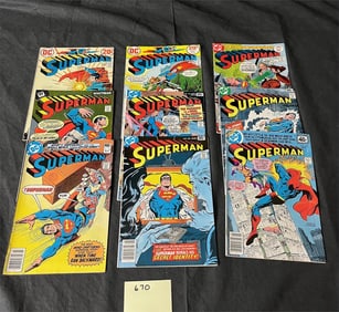 Superman DC Comics Bronze Age Lot