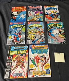Adventure Comics Lot w/Superboy & Black Orchard