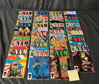 The Nam Marvel Comic Books w/#1 Issue