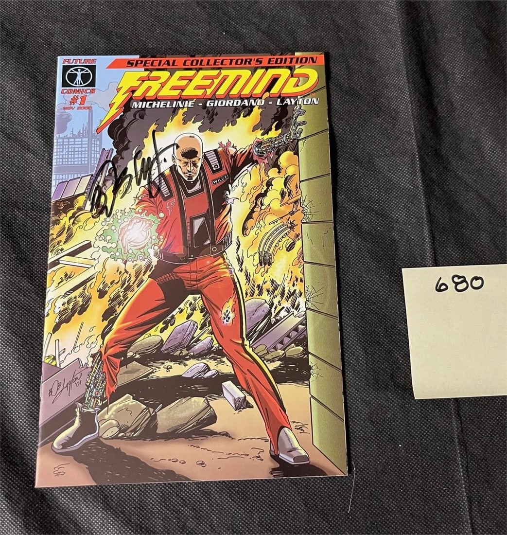 Bob Layton Signed Freemind Comic (1 of 3)