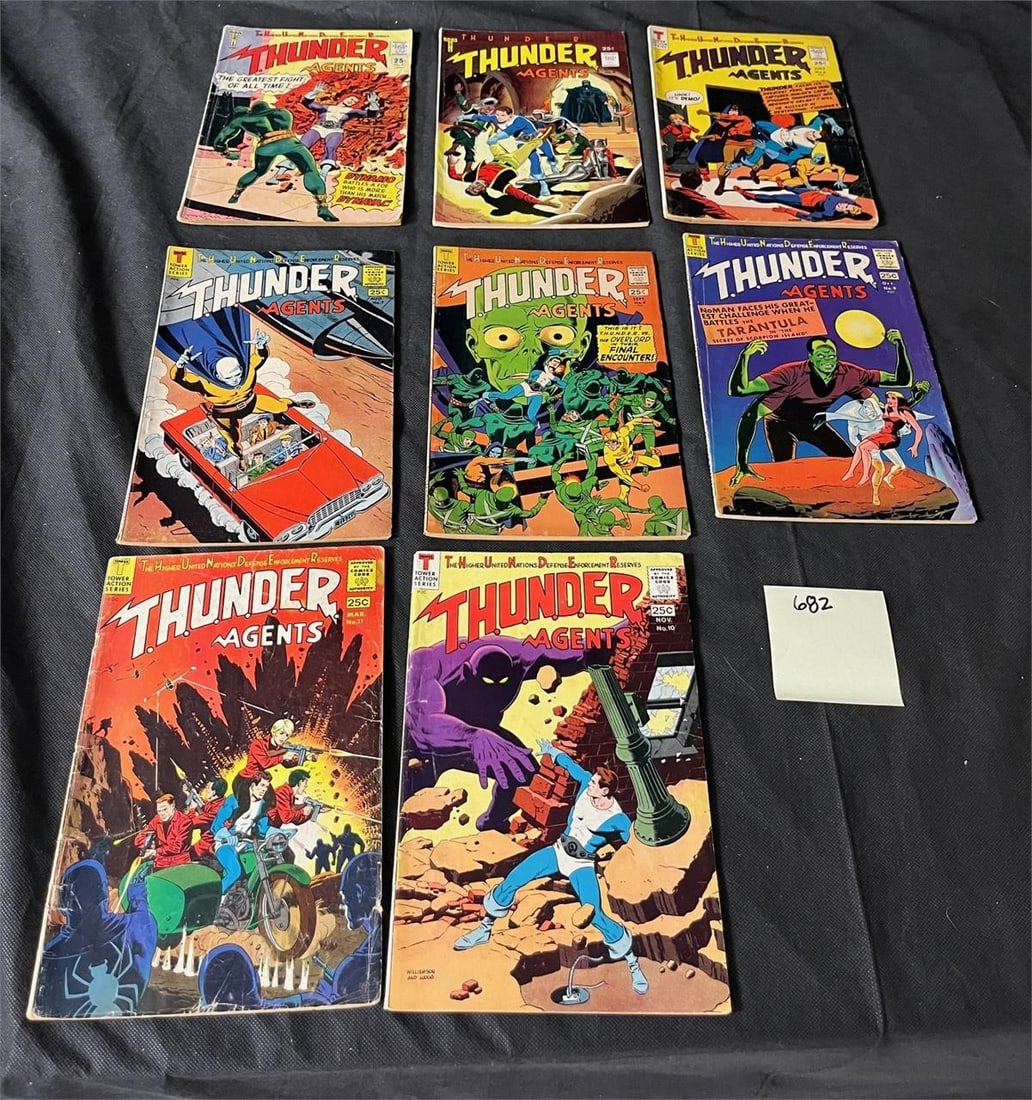 Thunder Agents Silver Age Comic Books (1 of 2)