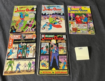 Jimmy Olsen Silver Age Comics w/ 80 Pg Giants