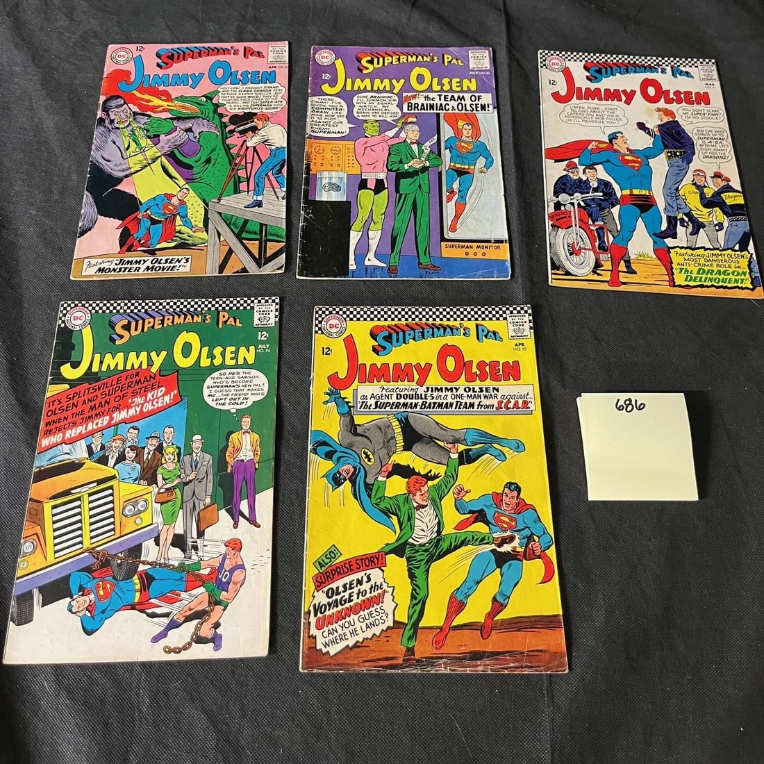 Jimmy Olsen DC Silver Age Comic Books (1 of 2)
