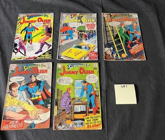 Jimmy Olsen DC Silver Age Comic Books