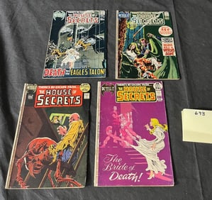 House of Secrets 91,93,95, 98 DC Bronze Age Horror