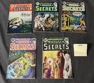 House of Secrets DC Bronze Age Horror Comics
