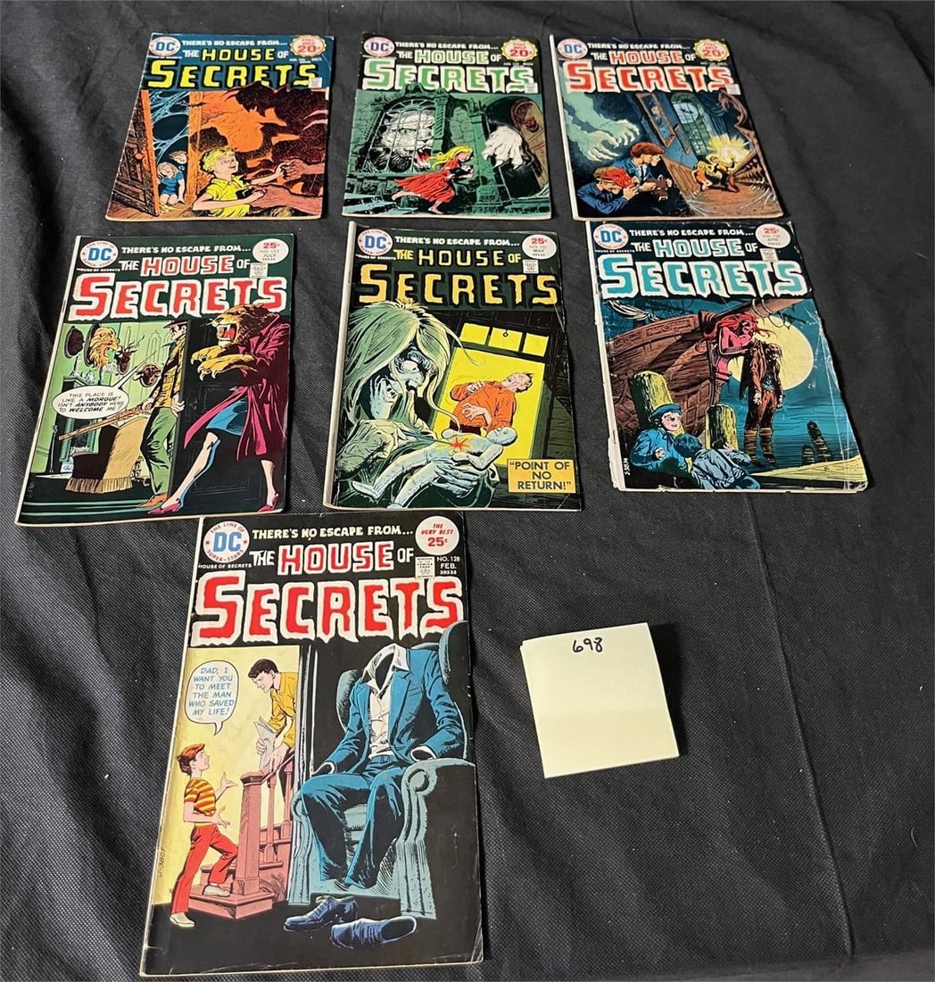 House of Secrets DC Bronze Age Horror Comics (1 of 2)
