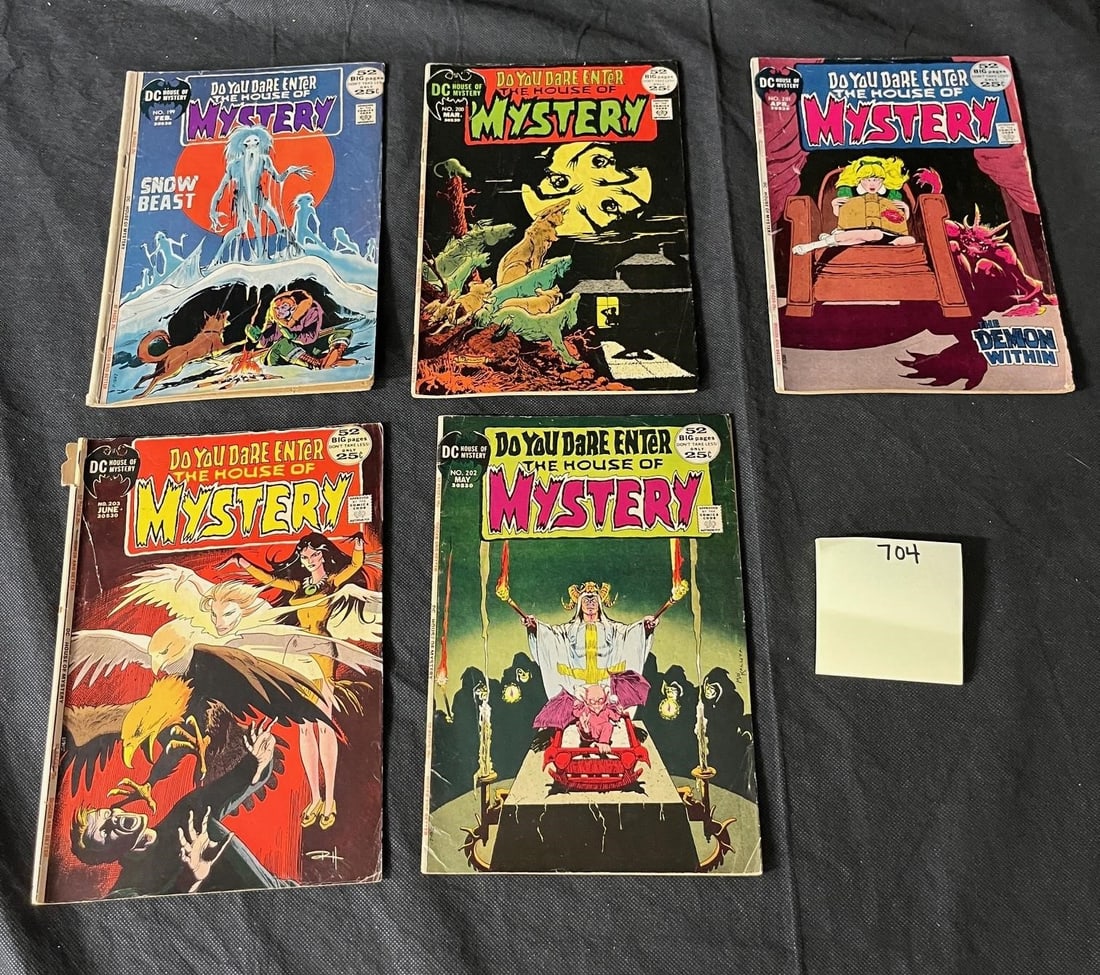 House of Mystery DC Bronze Age Horror Comics (1 of 2)