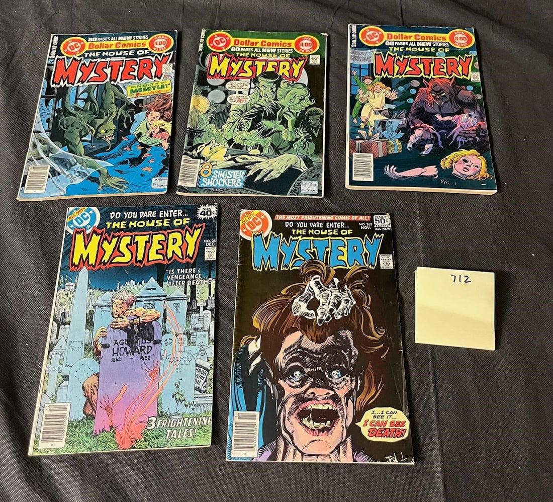 House of Mystery DC Bronze Age Horror Comics (1 of 2)
