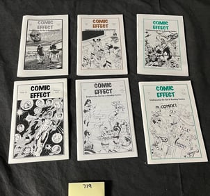 Comic Effect Fanzine Lot