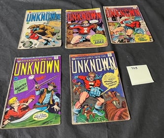 Adventures into the Unknown Silver Age Comics