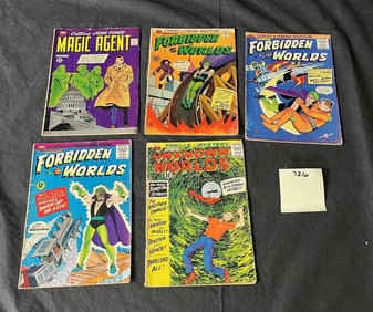 Silver Age Horror Comics w/ Forbidden Worlds