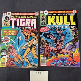 Marvel Chillers & Kull 30 Cent Price Variant Lot