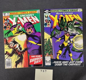 X-men 142 & 143 Marvel Bronze Age Key Comics