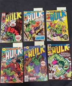 Marvel Bronze Age Hulk Lot w/ .30 Price Variants