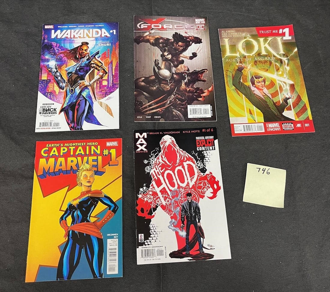 Mix Modern Age Marvel #1 Issues: Please look at pictures carefully to determine what you believe are the condition of each lot. We offer in person or virtual previews and we can take additional pictures, or answer questions about any