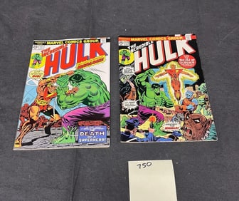 Hulk 177 & 178 Key Marvel Bronze Age Comics