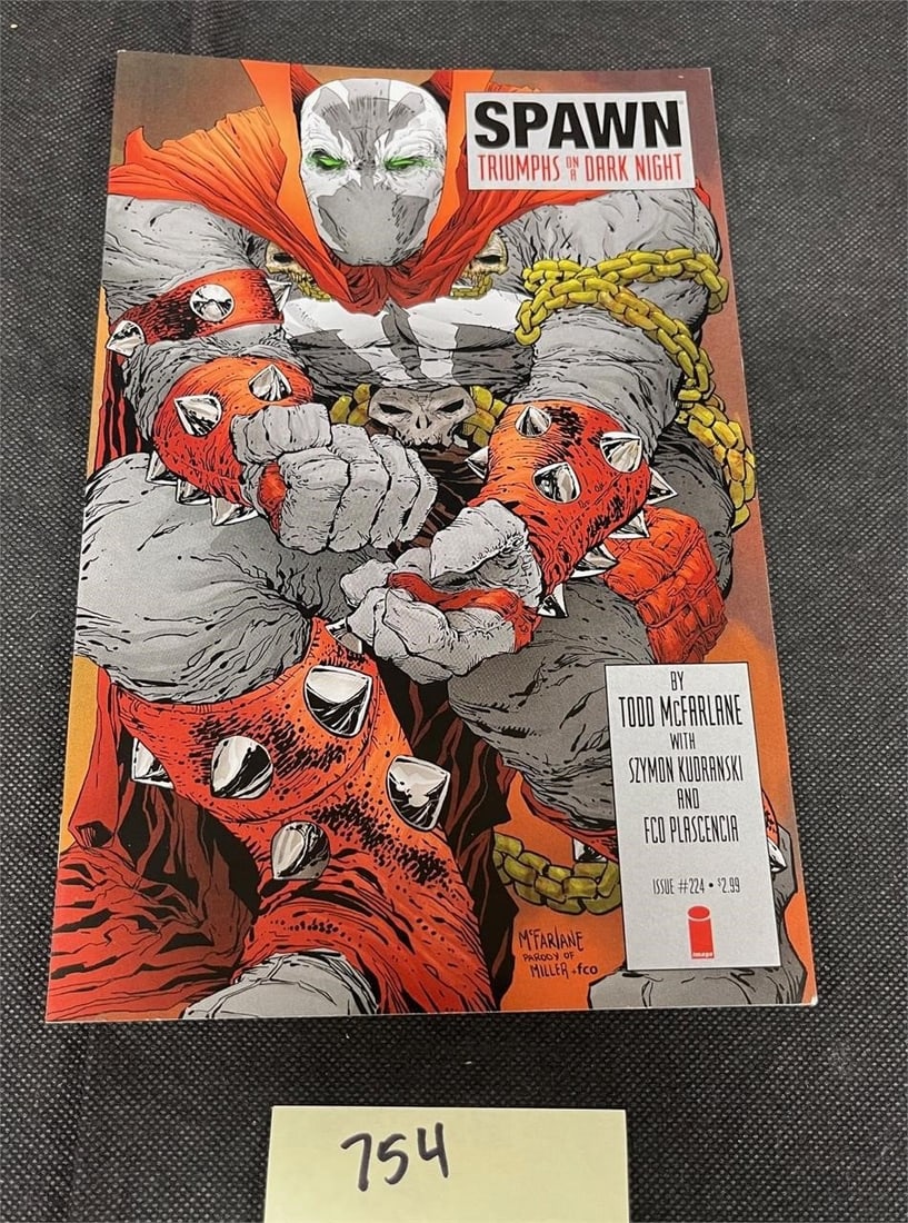 Spawn 224 Todd McFarlane Art (1 of 2)