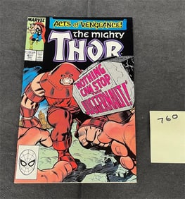 Thor 411 1st App New Warriors Marvel Comic