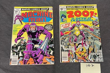 2001 8 1st app Machine Man & Machine Man 1