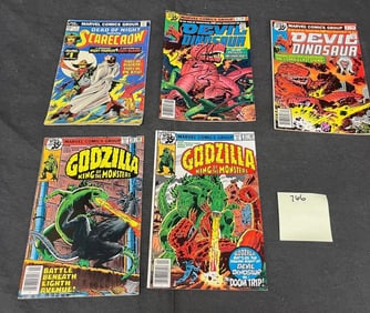 Marvel Bronze Age Comics w/ Godzilla