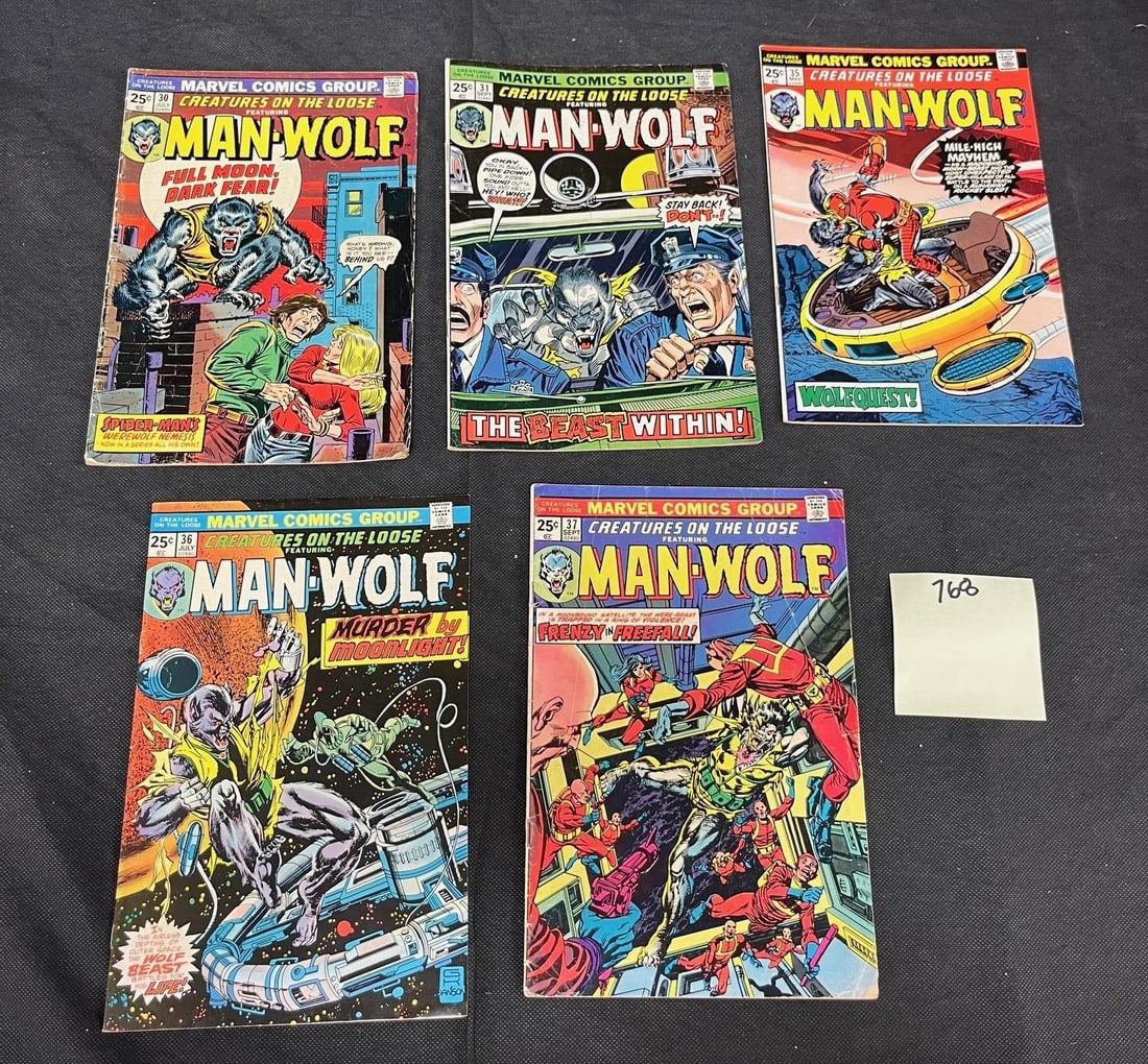 Creatures on the Loose Feat. Man Wolf Comics (1 of 2)