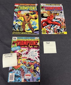 Champions Bronze Age Marvel Lot w/#1, .30 Variants